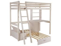 lit mezzanine goliath ii 90 x 200 cm pin massif blanc lit mezzanine lit mezzanine