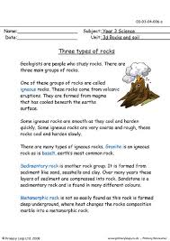 I made some worksheets for their science notebooks. Science Three Types Of Rocks Worksheet Primaryleap Co Uk