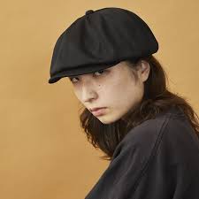 アールディシーケー] UHLOSD ベレー帽男性レトロキャスケットキャップパッチワークチェック柄ヘリンボーンフラットピークキャップ  （CPH】521TC TWILL CASQUETTE