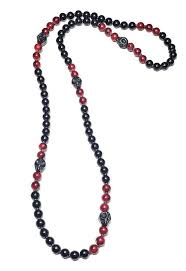 Black Bead Necklace Mens Men S Skull Necklace Men S Gemstone Necklace Mens Skull Necklace Men Beaded Necklace Men Necklace