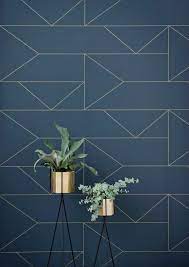 The Best Wallpaper For Your Bedroom Fall Winter 2015 Wallpaper Accent Wall Lines Wallpaper Wall Design