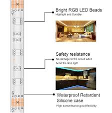 Minger Rgb Led 16 4ft Strip Lights