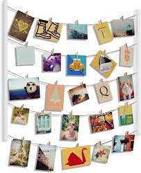 We did not find results for: Amazon Com Umbra Hangit Photo Display Diy Picture Frames Collage Set Includes Picture Hanging Wire Twine Cords Natural Wood Wall Mounts And Clothespin Clips For Hanging Photos Prints And Artwork White Home