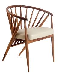 Hloma A Wooden Upholstered Chair Mid Century Modern Armchairs Club Chairs Dering Hall Chair Upholstered Chairs Club Chairs