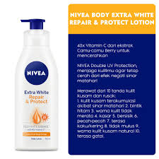 Warna biru selalu masuk pada trend warna tahunan. Nivea Extra White Repair Protect Spf15 Body Lotion 400ml Lazada Indonesia