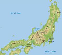 It is located on honshu island. Jungle Maps Map Of Japan Mountains