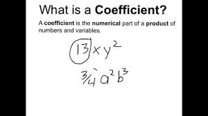 Dummies has always stood for taking on complex concepts and making them easy to understand. What Is A Coefficient Youtube