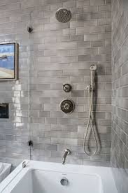 Shower Plumbing Fixtures The Plumbing Fixtures Are The Roadster Collection From The Waterworks Studio L Bathroom Tub Shower Bathtub Tile Subway Tiles Bathroom