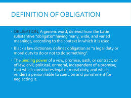 Introduction to contract law.if the minor actively misrepresented himself to be of legal age, he is. Definition Of Obligation Sources Of Obligation Types Of Obligation Ppt Download