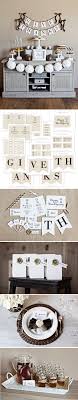 Free Printable Thanksgiving Collection The Tomkat Studio Blog Decorations De Thanksgiving Decor D Automne Deco Buffet