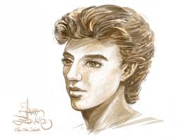 Today's social distancing 'sketching escape' art post...is a revisit of my  previous 'Anne Yuri' stylized illustration. Robert J. Richardson shared his  critique regarding my unrealistic female anatomy and challenged me to depict