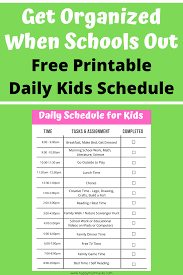 Parents, use it with your children at home if you'd like. Free Printable Daily Schedule For Kids At Home Kids Schedule Daily Schedule Kids Daily Routine Chart For Kids