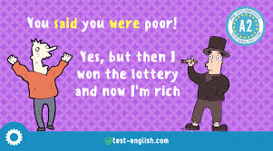 Distinction must be made between direct speech and reported speech. Test English Prepare For Your English Exam