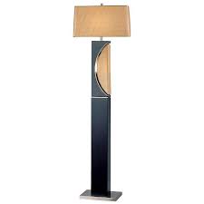 Half Moon Wood Night Light Floor Lamp By Nova Lighting 14095 Lamps Plus