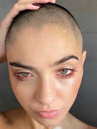 Alyssa Shaving Her Head