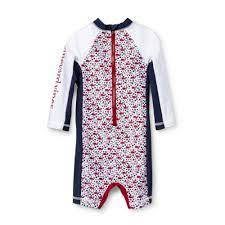Great Price Vineyard Vines Target Baby Rashguard Swimsuit Stars Whales Red White Blue New Eb Xczsofnq6