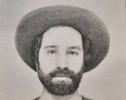 Hand-Drawn Graphite Portrait: Custom 9x12 Drawing