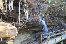 Devil's Den: Twin Falls Winter Pics | Arklahoma Hiker