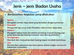 Dalam melakukan pekerjaanya, petani harus melakukan beberapa langkah untuk mengasilkan produk. Badan Usaha C Opyright By Ciska Ppt Download
