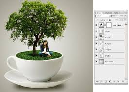 Lalu sekarang tinggal mengambil gambar2 yang akan di pasang wajah yang tadi di edit. Cara Memanipulasi Foto Di Adobe Photoshop Kelas Desain Belajar Desain Grafis Mudah