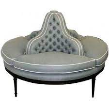 Look at 11 options ranging from the this popular style is an upholstered sofa or settee with an arched back that rises to a prominent point in. Windsor Smith Home Entry Round Settee I 3 This Piece So Much Round Sofa Settee Sofa Victorian Sofa