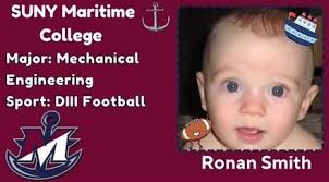 We Got Another Mountaineer Off the board!!! Ronan Smith will be attending  SUNY Maritime College where he will be Majoring in Mechanical  Engineering!!!!❤️💙🤍