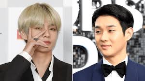 We hope you enjoy our growing collection of hd images to use as a background or home screen for. Bts V Casually Strolls Around La With Bestie Parasite S Choi Woo Shik Metro News