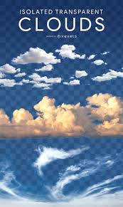 Realistic Isolated Clouds Psd Clouds Watercolor Background Psd