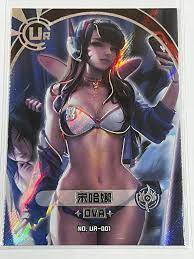 Goddess Story Goddess Carnival Anime Waifu Doujin UR Card DVa D.Va  Overwatch | eBay