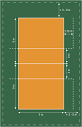 Volleyball court dimensions | Basketball court dimensions ...