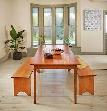 Diy white oak shaker style dining table builds huis. Chilton Shaker Dining Table Scandinavian Dining Room Portland Maine By Chilton Furniture Co Houzz