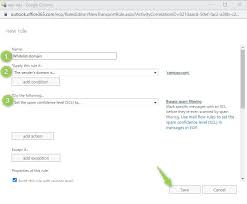 How to whitelist or blacklist an email address or domain in office 365. How To Whitelist Domain In Office 365 Microsoft 365 Atwork