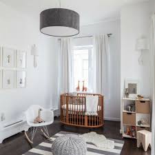 Nursery room with white walls and small furniture for kids. Unisex Baby Room Decorating Ideas Novocom Top