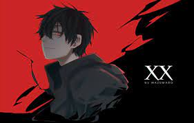 Tokyo ghoul, kaneki ken, anime, anime boys, red background. Anime Boy With Black Hair Wallpapers Top Free Anime Boy With Black Hair Backgrounds Wallpaperaccess