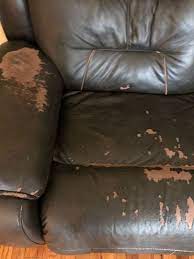 If your faux leather sofa is near a window, keep it away, if it's near the chimney, keep it away as well, and if it's exposed to sunlight every single. How To Repair Peeling Leather Faux Leather Bonded Leather Blues Leather Couch Repair Faux Leather Couch Leather Headboard