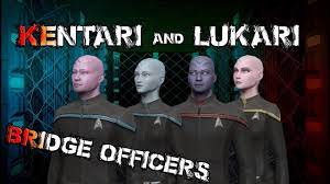 Lukari and Kentari bridge officers - Star Trek Online - YouTube