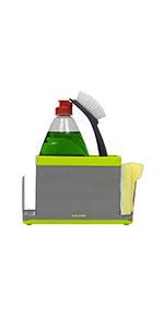Reviews of the 8 best kitchen sink caddy, plus 2 to avoid: Calitek Sink Caddy Washing Up Organiser With Sponge And Brush Storage Kitchen Area Tidy With Removable Drip Tray Amazon Co Uk Home Kitchen