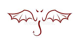 Home minecraft skins devil horns and devil tail skin. Devil Wings Horn And Tail Vector Illustration Eps Stock Vector Illustration Of Wings Devil 114205032