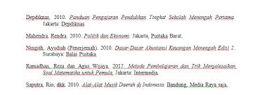 Setelah membahas contoh daftar pustaka dari buku, selanjutnya kita juga perlu membahas contoh dari sumber lainnya. Cara Merapikan Daftar Pustaka Di Microsoft Word Blogger Toraja