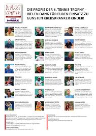 Die tennisweltrangliste, für die herren herausgegeben von der atp und für die damen von der wta, ist eine nach dem gleichen konzept erstellte weltrangliste im tennis. Tennis Spielen Mit Den Stars Ein Once In A Lifetime Erlebnis Dumusstkampfen