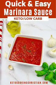 Quick Easy Marinara Sauce Keto And Low Carb Homemade Low Carb And Keto Friendly Italian Tomat In 2020 Marinara Sauce Homemade Easy Marinara Sauce Low Carb Marinara