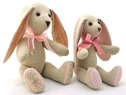 There are rabbits with legs, scarfs, floppy ears, button eyes, some embroidery…. Floppy Eared Bunny Soft Toy Stuffed Toy Sewing Pattern