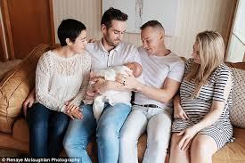 Finding a surrogate is a big milestone in the surrogacy process. Same Sex Couple Christian Newman Mark Edwards Celebrate Baby After Finding Surrogate Via Facebook Daily Mail Online