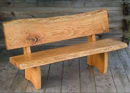 Wood Slab Bench Plans Google Search Rustic Wood Bench Wood Bench Outdoor Rustic Outdoor Furniture