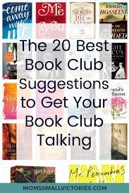 The 20 Best Book Club Suggestions That Will Get Your Book Club Talking Book Club Suggestions Book Club Questions Best Book Club Books