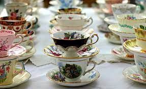 Vintage Wedding Ideas Second Hand Dishes And Tableware Vintage Crockery Tea Cups Vintage Tea Sets Vintage