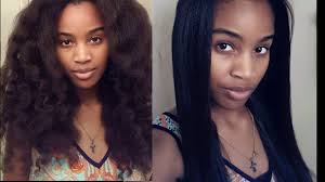 Those heated plates are pressed around the hair and pulled downward. How To Flat Iron Natural Hair Avoiding Heat Damage Youtube