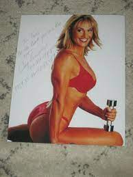 CORY EVERSON Signed 8x10 SEXY Photo BODYBUILDER MS OLYMPIA TO TOM  AUTOGRAPH | eBay