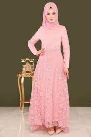 Modaselvim Abiye Etegi Dantel Kuyruklu Abiye Ygs6035 Pudra Hijabi Fashion Dresses Fashion