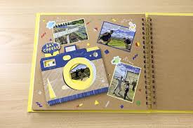 カメラの仕掛けを使った手作りアルバムで彼氏の誕生日にサプライズ 手作りアルバム アルバムキッチン アルバム 手作り アルバム 手作り 誕生日 手作りカード デザイン